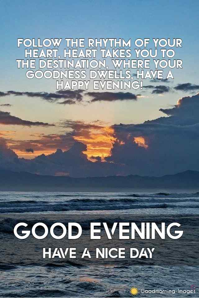 Sweet Good Evening Images Quotes
