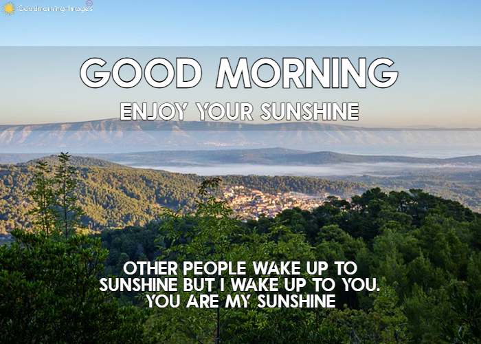 Lovely Good Morning Sunshine Images