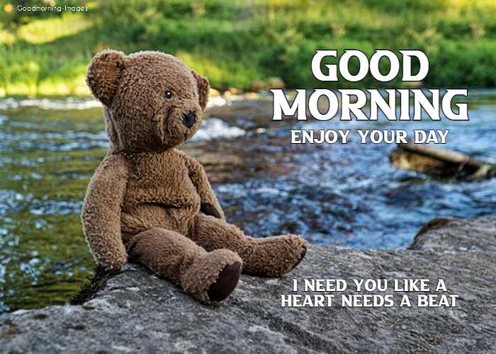 Good Morning Teddy Bear Images For Her