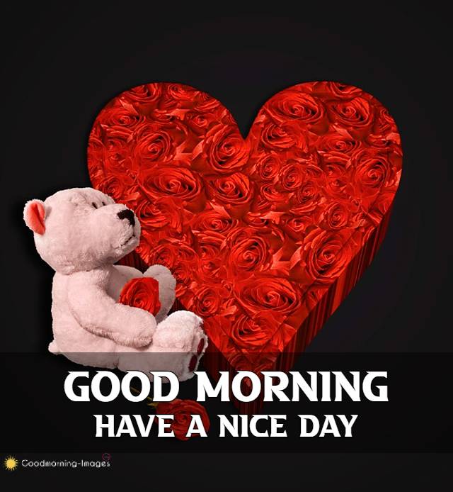 Good Morning Teddy Bear Kiss Images