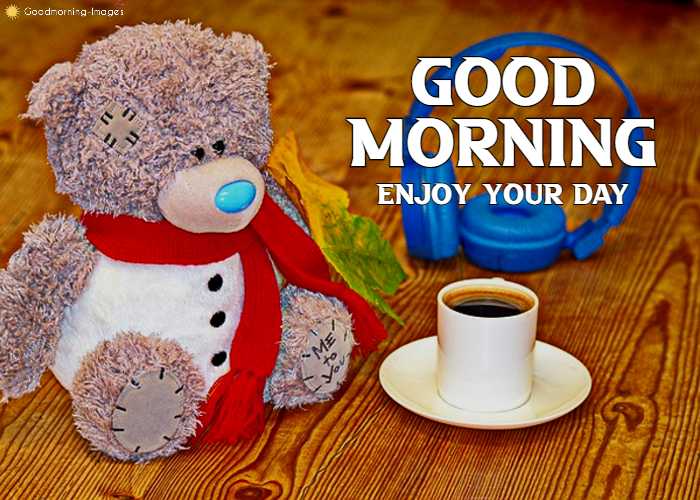 Good Morning Teddy Bear Messages Images