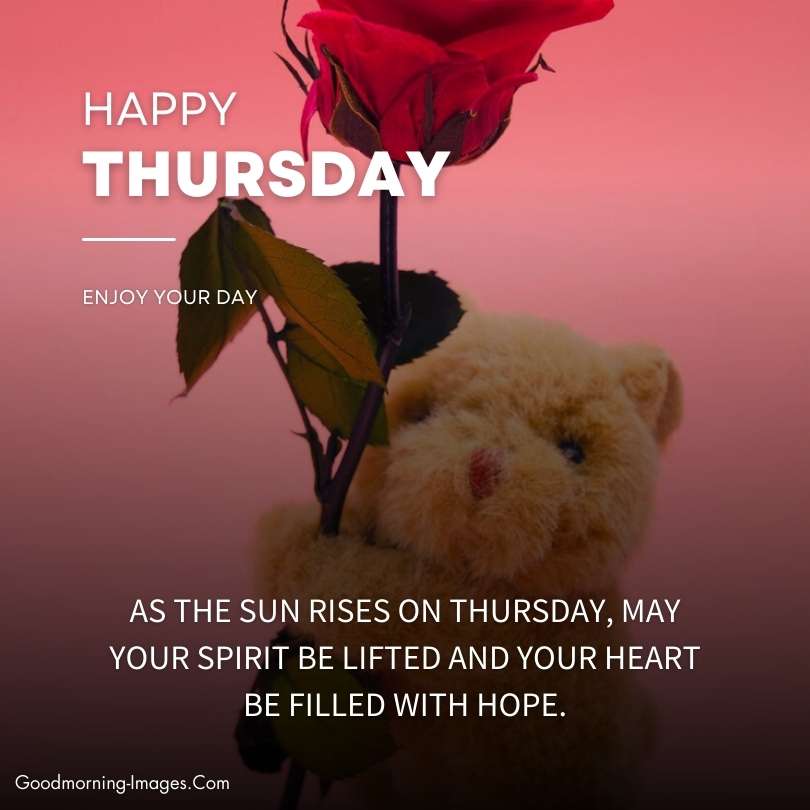 Thursday Good Morning Messages