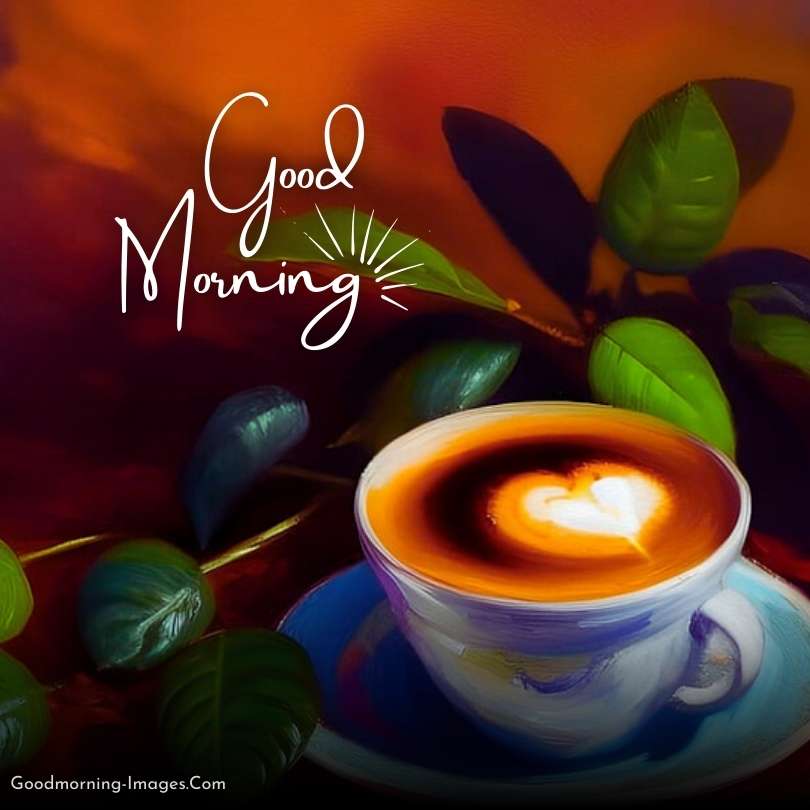 Good Morning love Coffee 4k HD Images