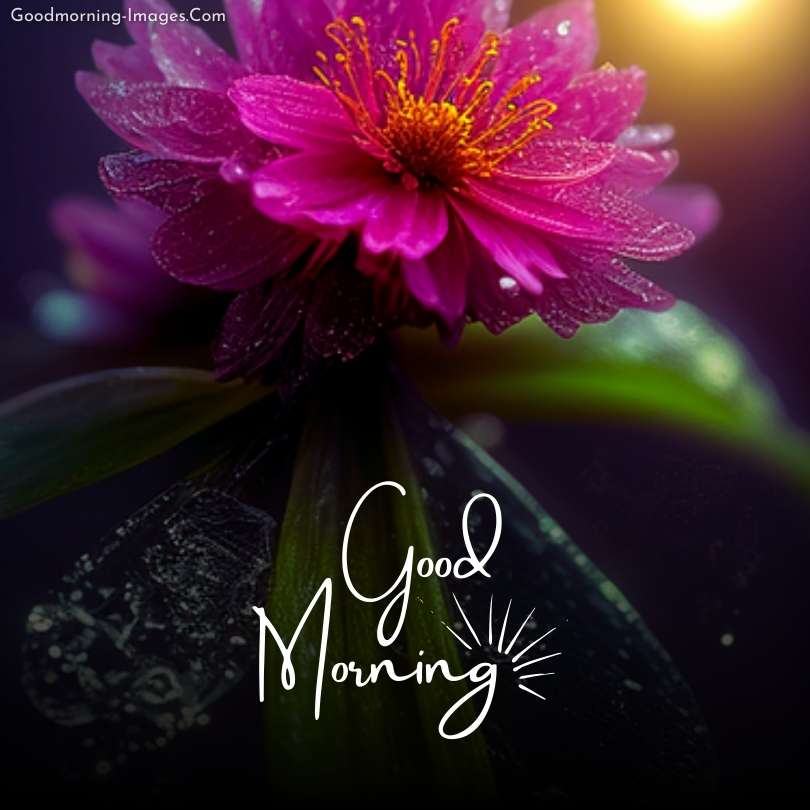 Beautiful flower Morning Images