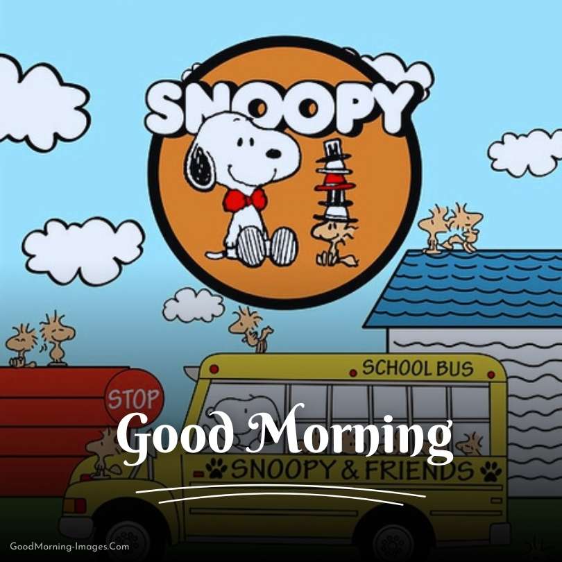 Snoopy Good Morning blessings
