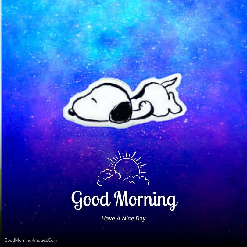 Snoopy Good Morning Images