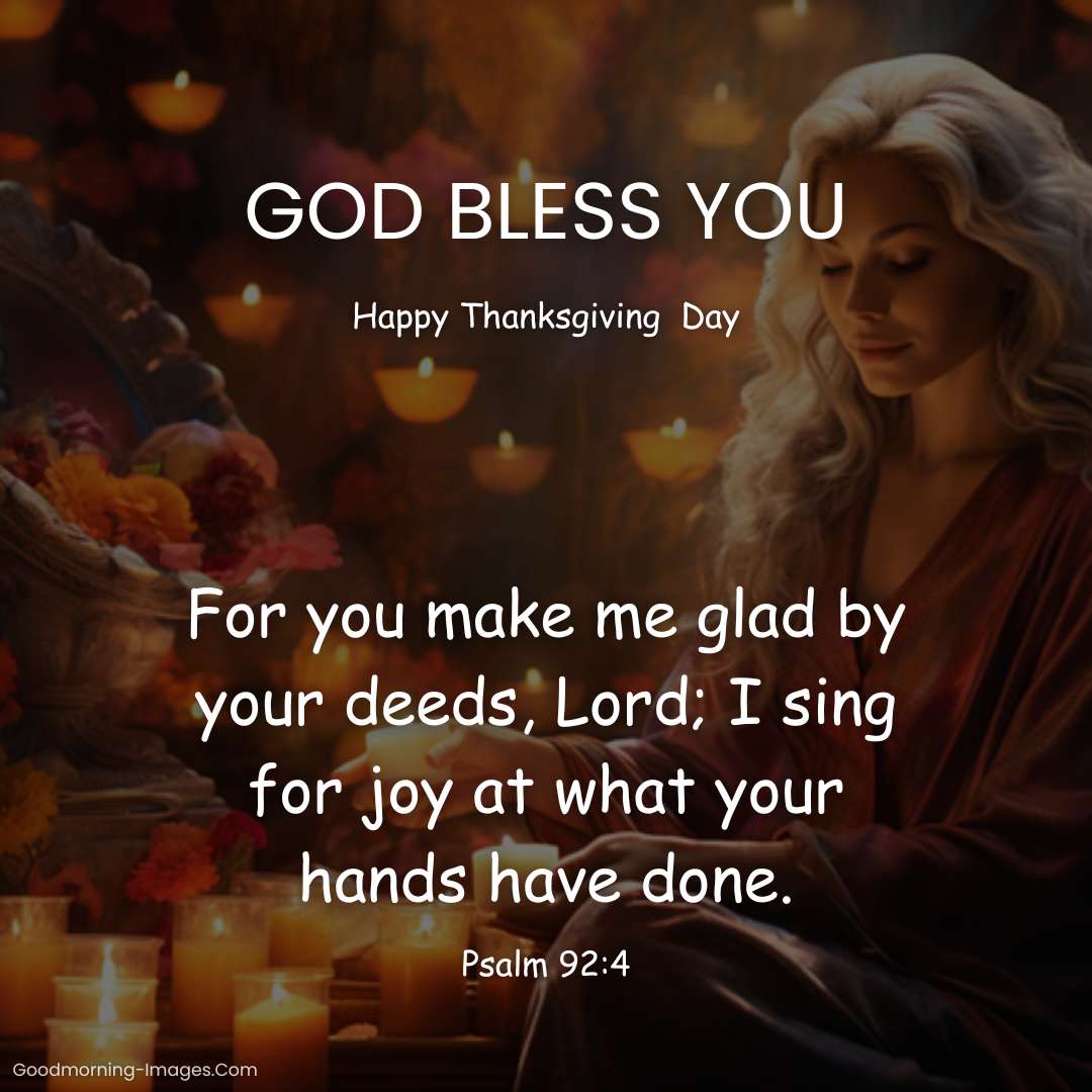 Bible Verses For Thanksgiving images