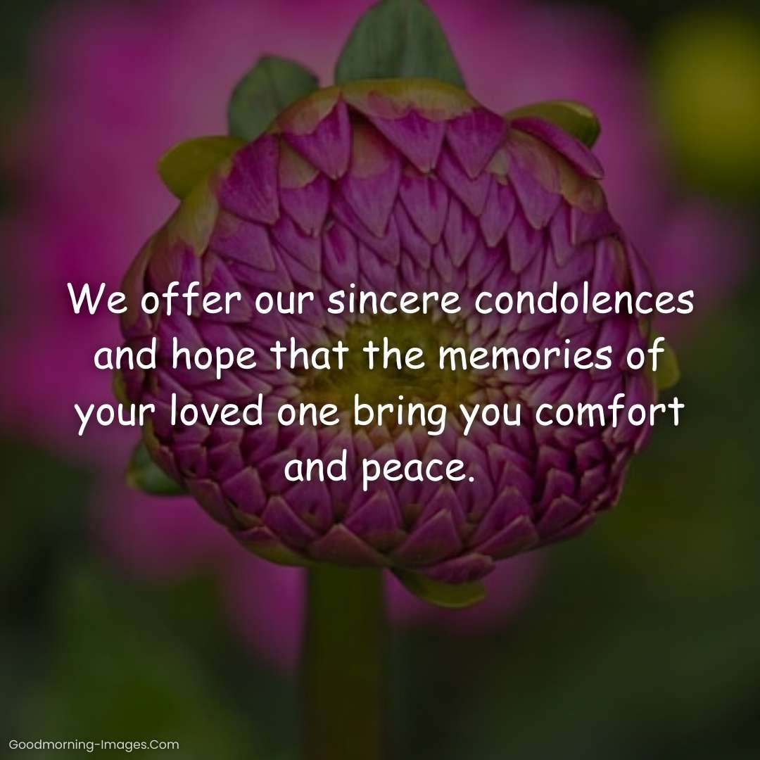 Sympathy & Condolence Messages