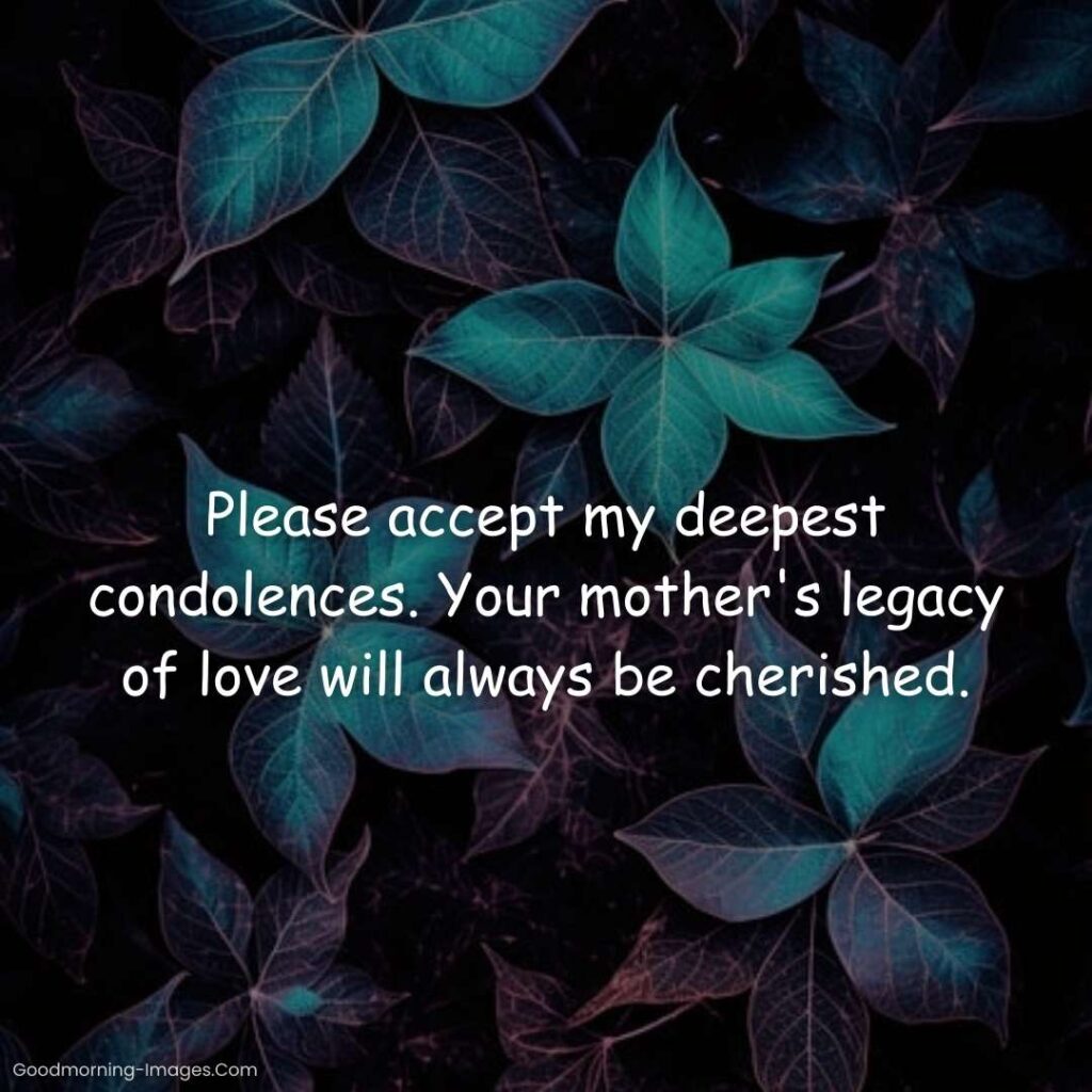 ᐅ100+Sympathy Messages For Loss Mother & Condolence Images