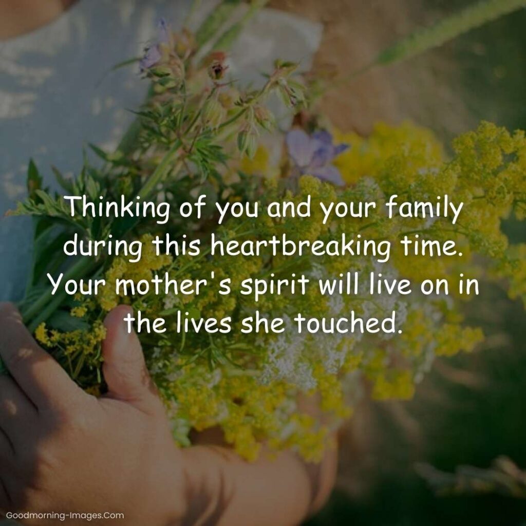 ᐅ100+Sympathy Messages For Loss Mother & Condolence Images