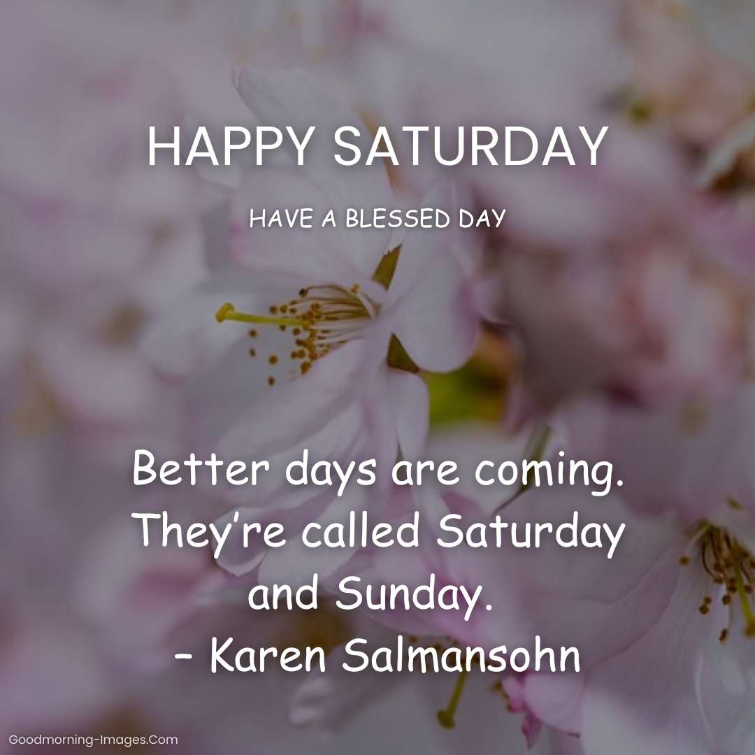 Happy Saturday Wishes