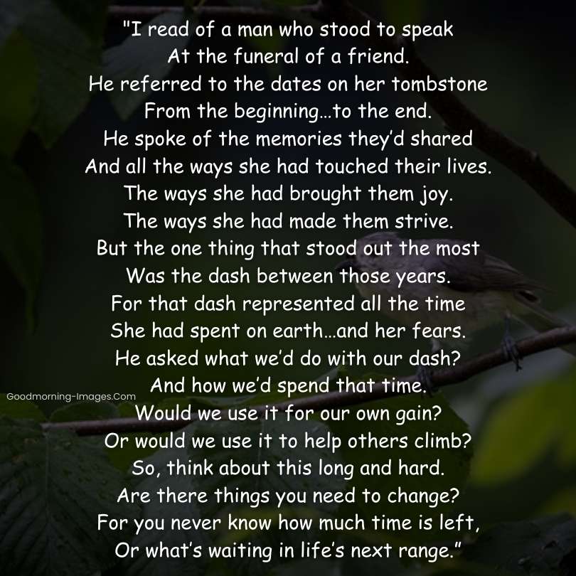 Sympathy Poem For Loss